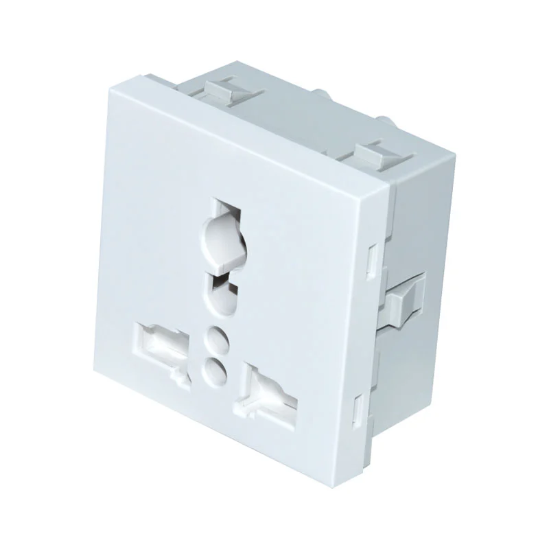 3Pin Multi-function Socket Suti Universal Soketi kwa EU UK IT CN Plug